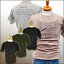 メンズ ピグメント Tシャツ インディアン 骸骨 ヴィンテージ 半袖