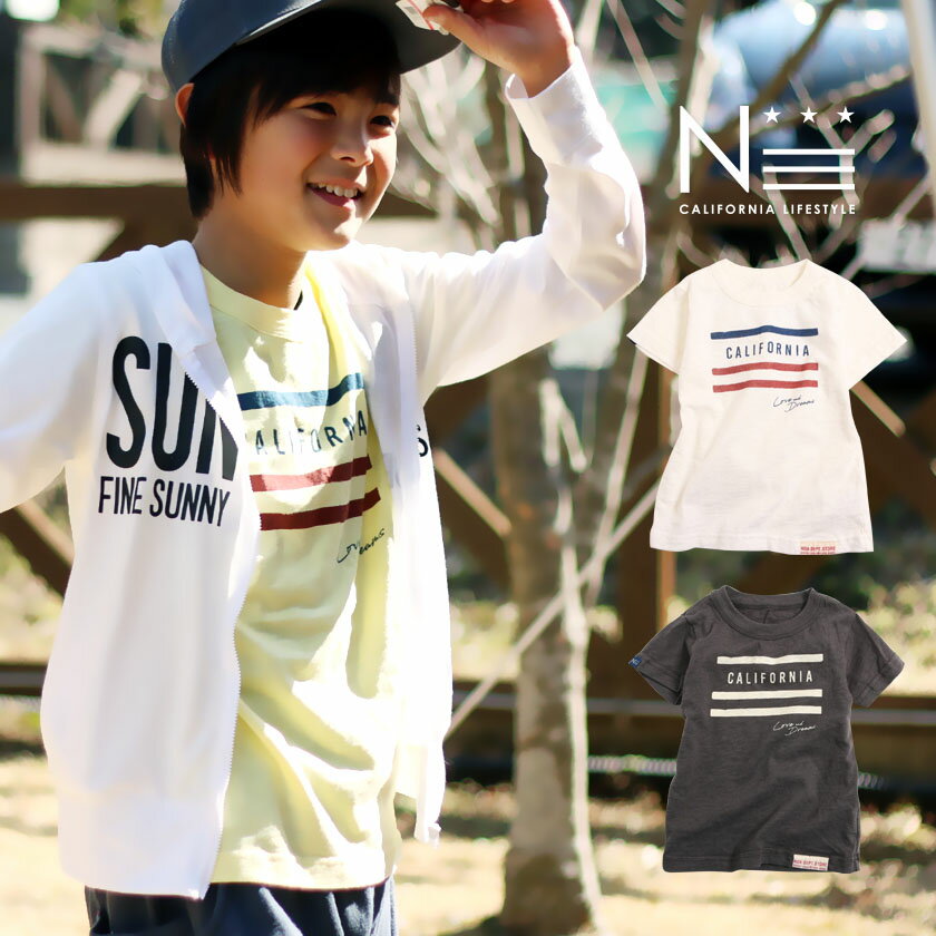 【1点のみメール便可】子供服 キッズ Tシャツ Triple Line 2nd（80cm 90cm 100cm 110cm 120cm 130cm 140cm）【SF】ノアデパートメントストア オリジナル