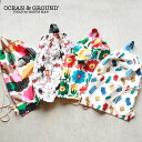 入園 入学準備に◎ Ocean&Ground 4柄ナップサック(約43cm×約32cm)入園 入学 新入園 新学期 巾着 体操服入れ 子供用 バッグ 44159...