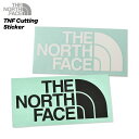 【10 OFFクーポン配布中】【国内正規品】ノースフェイス THE NORTH FACE TNF Cutting Sticker/TNFカッティングステッカー シール 【1点のみメール便可】NN32013 MM32226