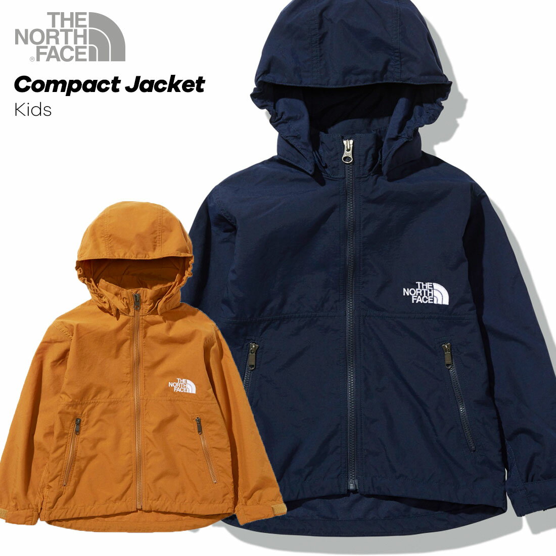 ノースフェイス THE NORTH FACE アウター Compact Jacket（100cm 110cm 120cm 130cm 140cm 150cm）コンパクトジャケット メール便不可【送料無料】マウンテンジャケット