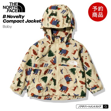 《予約商品・9月入荷予定》ノースフェイス THE NORTH FACE○新作○ベビーノベルティコンパクトジャケット 22FW（80cm 90cm）Compact Jacket ウィンドブレーカー NPB22211【メール便不可】