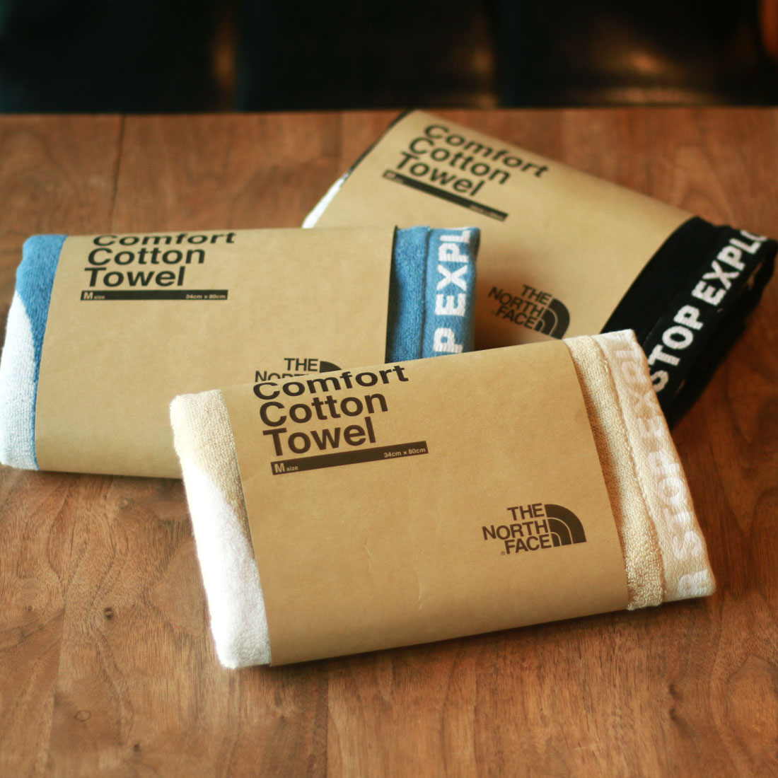 楽天noa department store.【国内正規品】＼新色入荷／ノースフェイス THE NORTH FACE○新作○Comfort COTTON TOWEL Mサイズ【メール便不可】今治タオル コットンタオル NN22101 ホワイトデー ギフト 日本製 MADE IN JAPAN 母の日 父の日ギフト