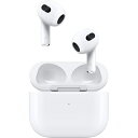 【新品】Apple AirPods 第3世代 [ MME73J/A ]