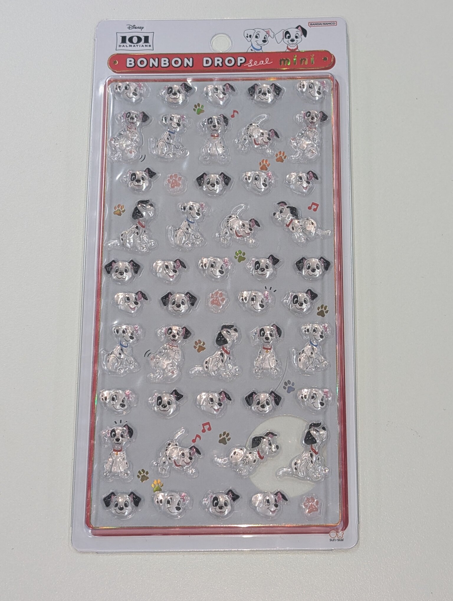 【新品】ボンボンドロップシールミニ 101匹わんちゃん [ S8815003 ]