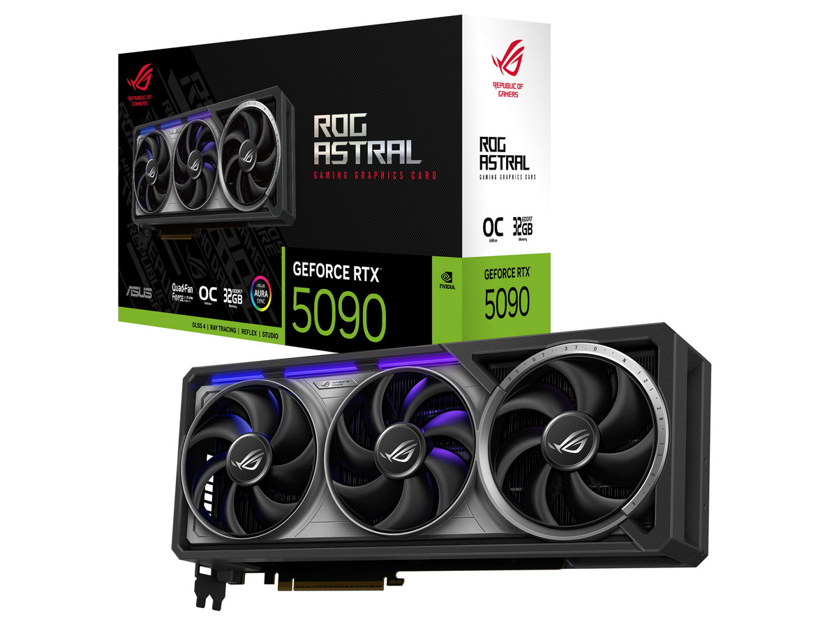 【新品外箱傷みあり】ROG-ASTRAL-RTX5090-O32G-GAMING [ PCIExp 32GB ]