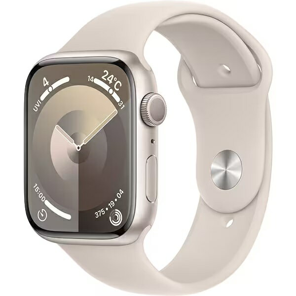 ڿʡApple Watch Series 9 45mm [ MR973J/A ] 饤ȥݡĥХ M/L GPSǥ