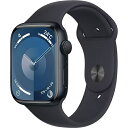 【新品】Apple Watch Series 9 45mm [ MR993J/A ] ミッドナイトスポーツバンド S/M GPSモデル