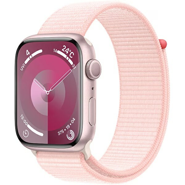 【新品】Apple Watch Series 9 45mm [ MR9J3J/A ] ピンク/ライトピンクスポーツループ GPSモデル