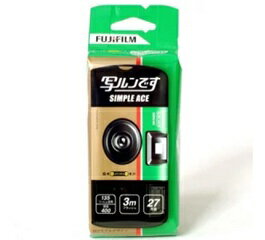 Instant Cameras - 【新品外装傷みあり】FUJIFILM 写ルンです シンプルエース LF S-ACE SP FL 27SH 1 [ 27枚撮り ]