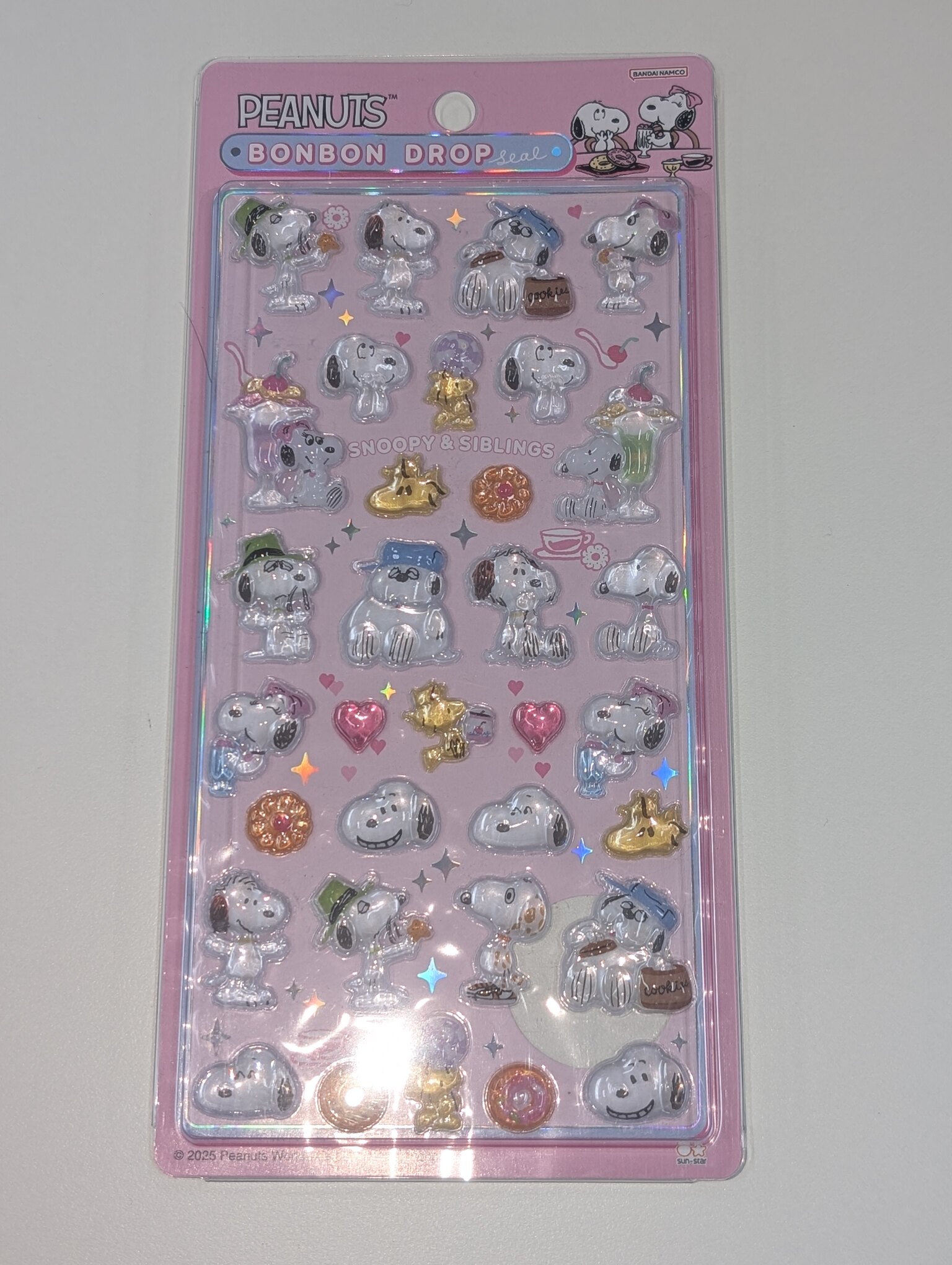 【新品】ボンボンドロップシール スヌーピー＆きょうだいたち [ S8812209 ]...