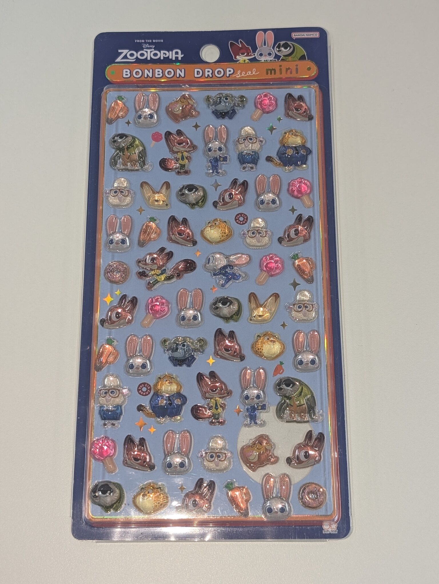 【新品】ボンボンドロップシールミニ ズートピア [ S8815046 ]...