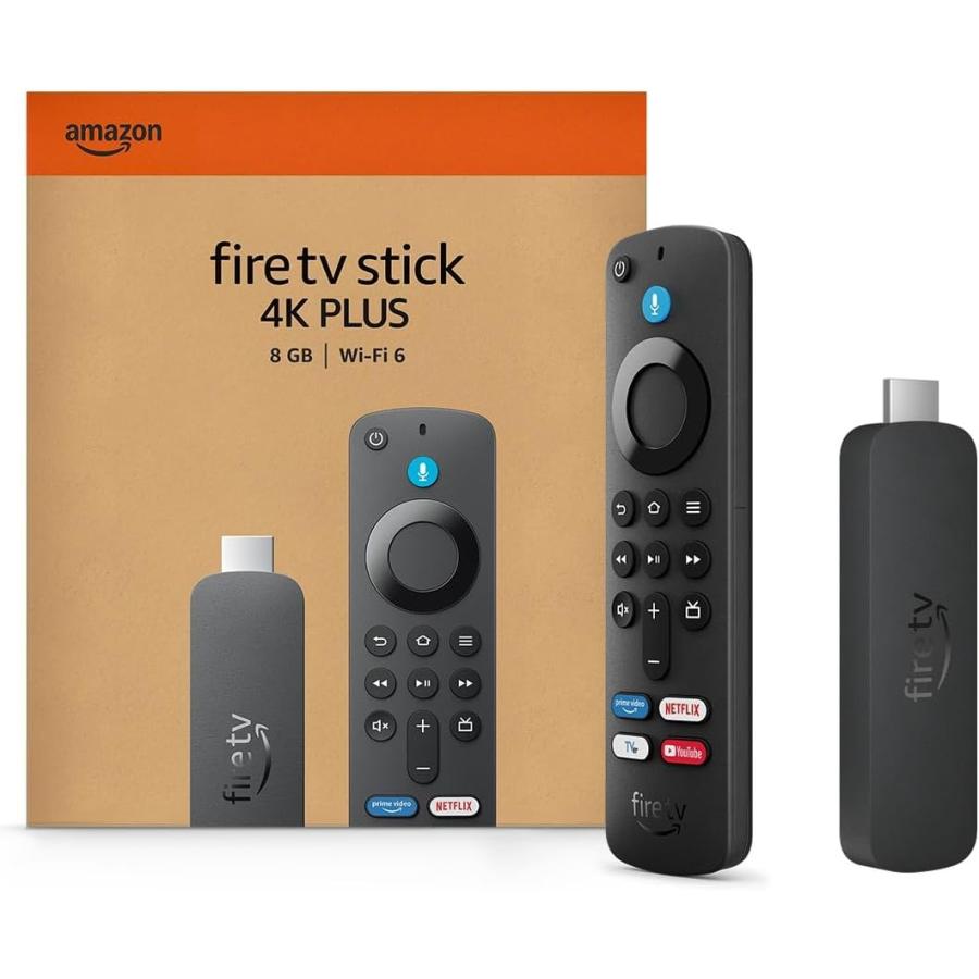 Fire TV Stick 4K Plus 2025年モデル ( TVer/YouTubeボタン )
