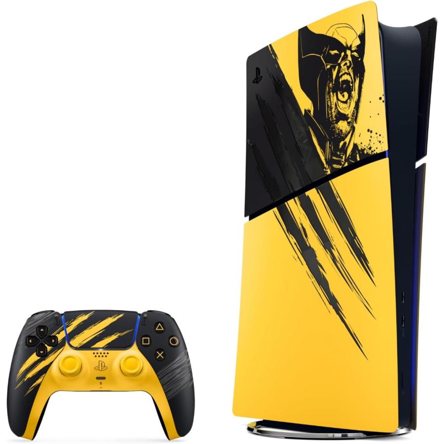 【新品】PlayStation5 デジタル・エディション “Marvel’s Wolverine” バトルイエロー リミテッドエディション ( CFIJ…