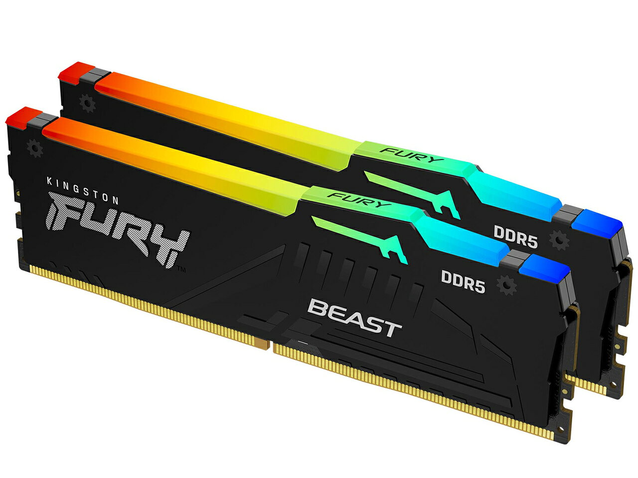 【新品】Kingston KF556C40BBAK2-32 [ DDR5 PC5-44800 16GB 2枚組 ]