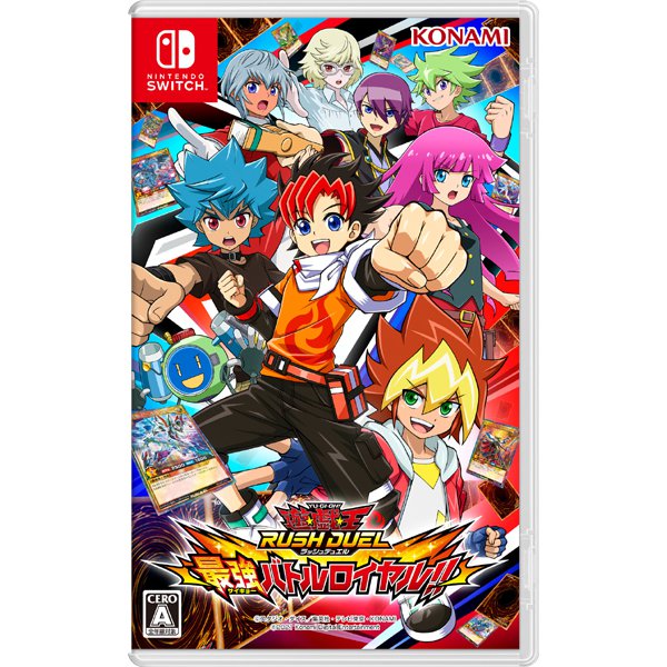 【新品】遊戯王ラッシュデュエル 最強バトルロイヤル！！ [ Nintendo Switch ]【 初回生産限定特典 】遊戯王ラッシュデュエルカード3枚同梱