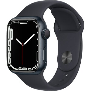 【新品】Apple Watch Series7 41mm [ MKMX3J/A ] ミッドナイトスポーツバンド GPSモデル