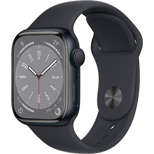 【新品】Apple Watch Series 8 41mm [ MNP53J/A ] ミッドナイトスポーツバンド GPSモデルのサムネイル
