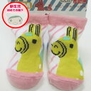 ◆選べる3P¥1,110対象商品◆RDSOC79J スモールプラネット ロディキャラックス(くつしたベビー用7〜10cm)「イエローロディ WH×PK」 靴下 ...
