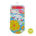 ◆選べる3P¥1,110対象商品◆LI-5053-10 サンリオ キャラクター ソックス シナモロール LemonLBL キッズ 約13~18cm SANRIO【ネコポス便発送可】