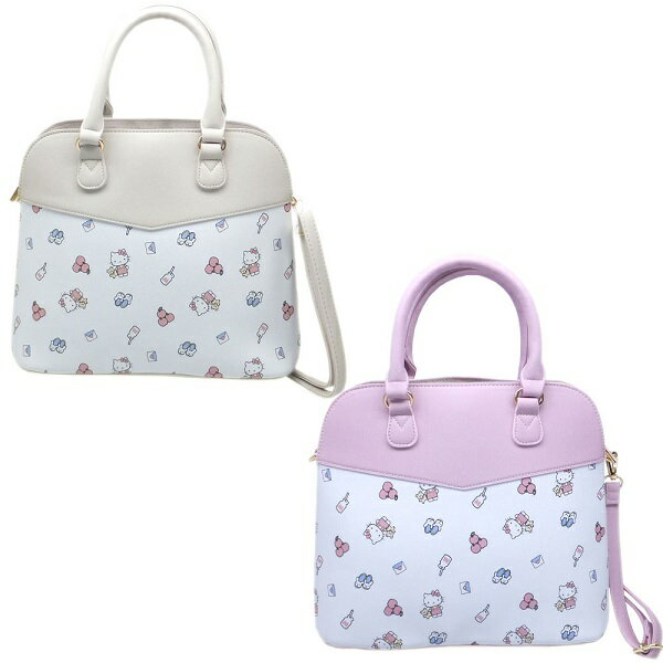 【お取り寄せ】ハローキティ hkb6-b11 セミミニバッグ 手提げ アルディ SANRIO サンリオ BAG 服飾 キャラクター 雑貨 合皮 おしゃれ 婦人 レディース