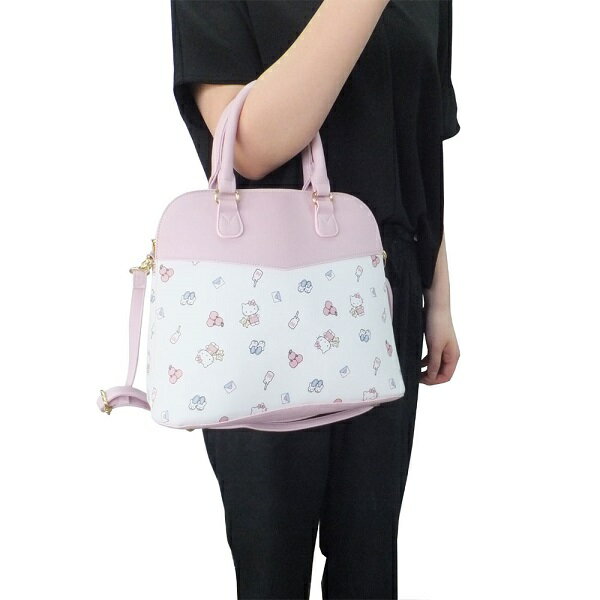 【お取り寄せ】ハローキティ hkb6-b11 セミミニバッグ 手提げ アルディ SANRIO サンリオ BAG 服飾 キャラクター 雑貨 合皮 おしゃれ 婦人 レディース