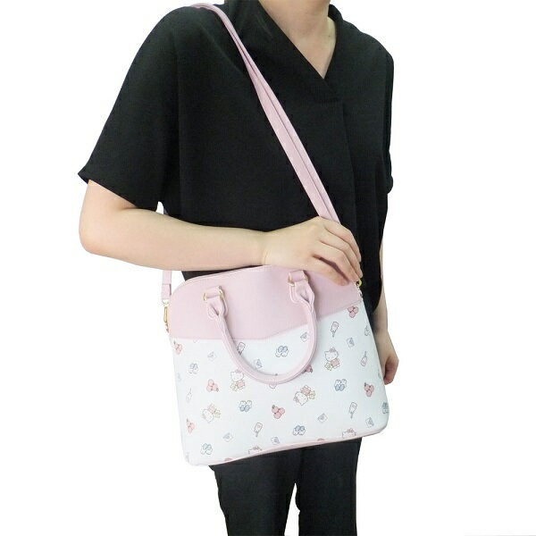 【お取り寄せ】ハローキティ hkb6-b11 セミミニバッグ 手提げ アルディ SANRIO サンリオ BAG 服飾 キャラクター 雑貨 合皮 おしゃれ 婦人 レディース