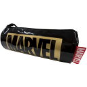 K-3268B アイプランニング 【MARVEL マーベル(ゴールド)】筒ペンポーチ 化粧小物 小銭入れ コイン 雑貨 収納 ファッション BAG バッグ ギフ...