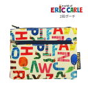 【ネコポス便発送可】K-1980 はらぺこあおむし 2段ポーチ world of ERIC CARLE BAG バッグ 収納 整理 整頓 化粧ポーチ アクセサリ...