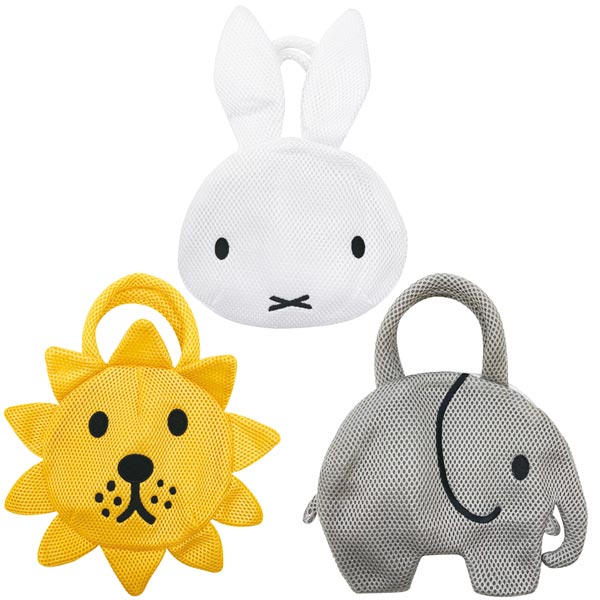 【ネコポス便発送可】ミッフィー K-2015 洗えるトートバッグ Sサイズ miffy ディックブルーナ dick bruna 洗濯 収納 メッシュ コンパクト キャラクター ギフト プレゼント