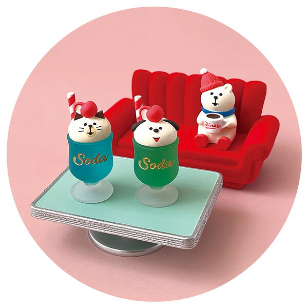ZCB-29240「もけもけソファ」サンタズダイナー Santa's DINER decole デコレ concombre コンコンブル クリスマス CHRISMAS X'mas インテリア 飾り 装飾 季節 イベント [2]
