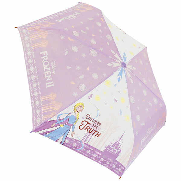アナと雪の女王2 90324 折畳み傘 Disney ディズニー 折りたたみ傘 53cm ジェイズプランニング レイン 雨 アンブレラ 携帯 梅雨 服飾 グッズ 通勤 通学 通園 ギフト プレゼントのサムネイル