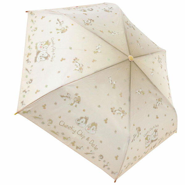 チップ＆デール グラデーション 90390 キャラクター 折畳傘 53cm ディズニー DISNEY レイン 雨 アンブレラ 梅雨 服飾 グッズ 通勤 通学 通園 ギフト プレゼントのサムネイル