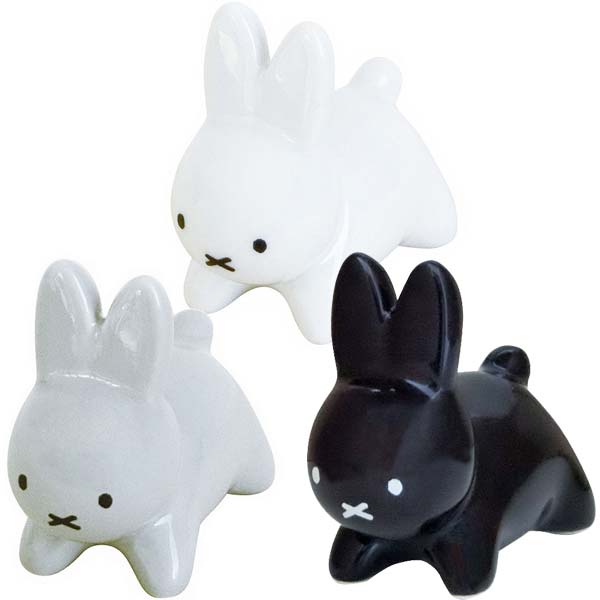 ミッフィー 209345-47 箸置き うさぎ Lサイズ miffy ディックブルーナ dick bruna フィギュア チョップスティックレスト 子ども こども キッズ ダイカット