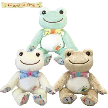 ピクルス ソーイング ビーンドール 141293-316 限定 ぬいぐるみ H16xW12xD15cm かえる カエル フロッグ frog 玩具 toy子供 キッズ インテリア ギフト プレゼント