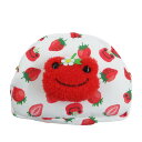 192301-24 かえるのピクルス ピクルス いちご ボアフェイスポーチ strawberry ストロベリー ナカジマコーポレーション pickles the frog カエル コスメポーチ 小物入れ ポーチ POUCH 収納ポーチ(4)