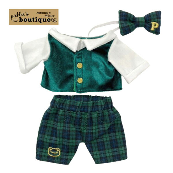 【ネコポス便発送可】215628-25 かえるのピクルス チェックズボンセット pickles the frog ピクルス pickles's boutique...