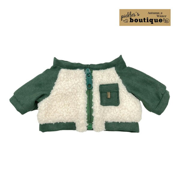 【ネコポス便発送可】215642-25 かえるのピクルス ボアブルゾン pickles the frog ピクルス pickles's boutique ナカジ...