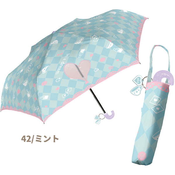 シェイルシェイル 折りたたみ傘 アリス 520-004-42-43 50cm 手開き 中谷 Sheil She...