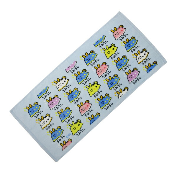 【ネコポス便発送可】 290140 おえかきさん シリーズ フェイスタオル うみうしさん 約34×75cm 綿100％ 洗面所 レジャー スポーツ 洗顔 手洗い デイリータオル 手拭き 汗拭き 顔ふきタオル オクタニコーポレーション