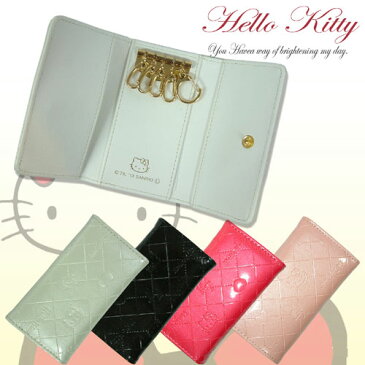 □■HK26-6PK・HelloKitty キーケース-ピンク/ハローキティ/財布/名刺■□
