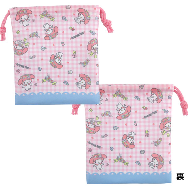 【ネコポス便発送可】サロンジェ マイメロディ 巾着3Pセット 43731 SANRIO サンリ...