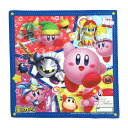 【ネコポス便発送可】16001 星のカービィ ハンカチ サロンジェ 任天堂 GAME ゲーム キャラクター 綿 コットン 約H30×W30cm 日本製 入園 入...