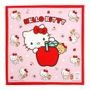 【ネコポス便発送可】30102 ナフキン ハローキティ アップル サロンジェ サンリオ SANRIO ランチクロス 入園 入学 準備 ランチ テーブル 弁当包み 弁当箱 昼食 遠足 運動会 ピクニック 公園