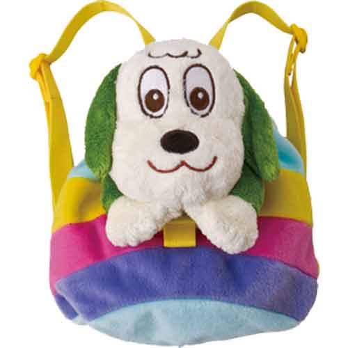 【お取り寄せ】553640 NHK いないないばぁ ワンワンとうーたん　おでかけリュック（ワンワン） セキグチ キッズ 子供 お祝い 記念 贈り物 BAG ギフト プレゼントのサムネイル