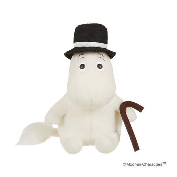 Moomin - 【お取り寄せ】572052 手のひらぬいぐるみ ムーミン パパ セキグチ moomin ヌイグルミ 玩具 TOY インテリア キャラクター ギフト プレゼント