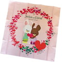 【ネコポス便発送可】スクエア くまのがっこう ラッピングクロス Jackie and David 新入学新入園 S19JWCP the bears school...