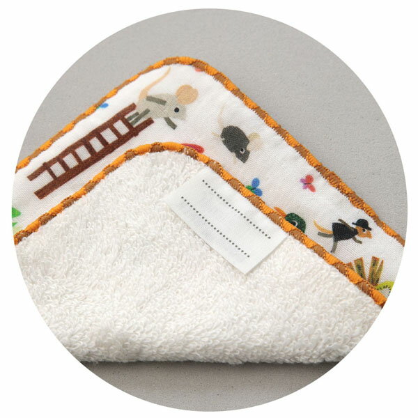 【ネコポス便発送可】ウェーブ レオレオニ L-220104 ガーゼミニハンカチ フレデリック ねずみ Leo Lionni ベビー用品 COCO WALK 絵本 えほん 赤ちゃん 出産 祝い ギフト プレゼント 3