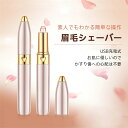眉毛シェーバー 電動式 充電式 レディース 眉剃り 眉毛カッター 眉毛トリマー 脱毛器 フェイスシェーバー 360°回転 眉用 軽量 持ち運び便利 口紅スタイル...