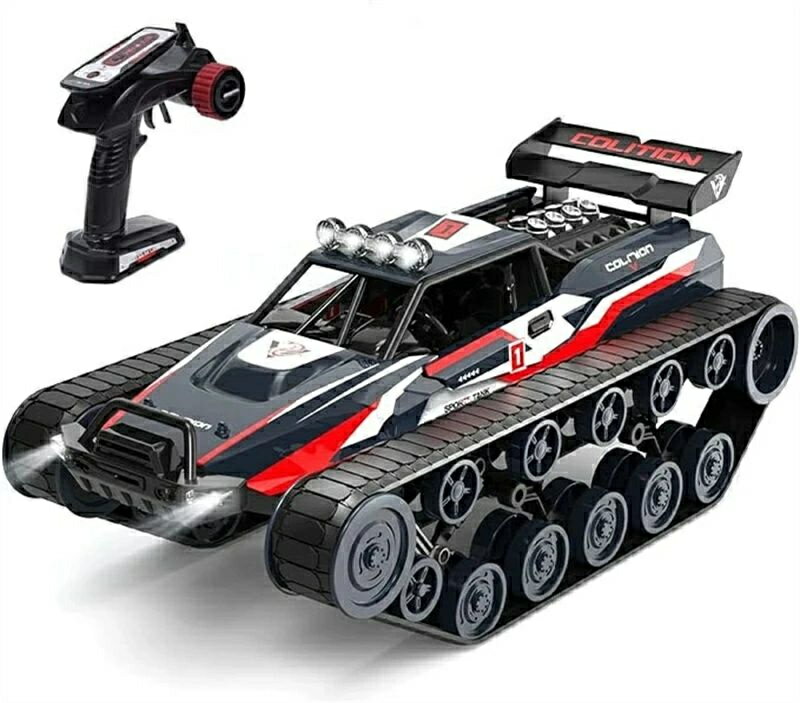 ラジコン 戦車 高速12km/h オフロード スプレー戦闘車 1/12スケール 合金モデル 装甲戦闘車両 タンク 子供おもちゃ RCトラック tank 2.4G...